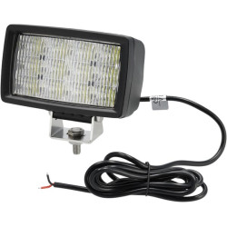 Darbo žibintas LED, 40W, 5600lm, stačiakampis, 12/24V, baltas, 157x117x76,3mm, prožektorius, 12 LED LA10630
