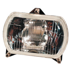 Priekinio žibinto įdėklas halogeninis, stačiakampis, skaidrus, 155x65x102mm, Cobo 05420000