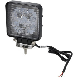 Darbo žibintas LED, 27W, 2376lm, stačiakampis, baltas, 107x38,8x136mm, prožektorius, Kramp LA10904