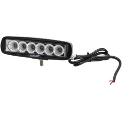 LED darbo žibintas, 18 W, 1620 lm, stačiakampis, baltas, 160 x 60 x 70 mm, taškinis, Kramp LA10902