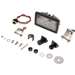 Darbo žibintas LED, 30W, 2400lm, stačiakampis, prožektorius, H11, Kramp LA10512