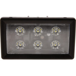 Darbo žibintas LED, 30W, 2400lm, stačiakampis, prožektorius, H11, Kramp LA10512
