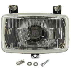 Priekinio žibinto įdėklas halogeninis, stačiakampis, skaidrus, 155x92x96,3 mm, Cobo 0507800000