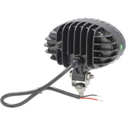 Apsauginis LED žibintas, mėlynas, 10 W, 250 lm, ovalus, 10–80 V, taškinis, 2 LED, Kramp LA10601