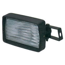 Halogeninis darbo žibintas kairysis, 55 W, stačiakampis, 12 V, skaidrus, Cobo 05334000