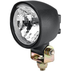 Halogeninis darbo žibintas, 65 W, apvalus, 12 V, skaidrus, tvirtinamas varžtais, 83 x 47,5 x 111 mm, Hella 1G0996176041