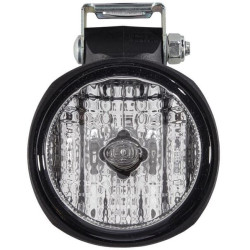 Darbo žibintas halogeninis, 65W, apvalus, 12V, skaidrus, tvirtinamas varžtais, 83x47,5x111mm, Hella 1G0996176131