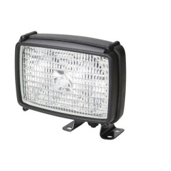 Darbo žibintas halogeninis, 55/70W, stačiakampis, 12/24V, baltas, spaustukas, 158x127x162mm, Hella 1GA006991041