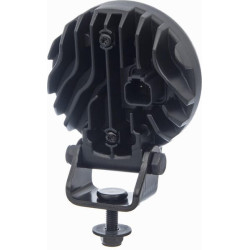 Darbo žibintas LED, 16 W, 1600 lm, apvalus, 12/24 V, baltas, tvirtinamas varžtais, 93 x 93 x 116,5 mm, „Deutsch“ 2 kontaktų, pro