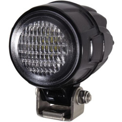 Darbinis LED žibintas, 15 W, 800 lm, apvalus, 9/12/24/33/50 V, baltas, tvirtinamas varžtais, 82 x 88 mm „Deutsch“ kištukas, 1 LE