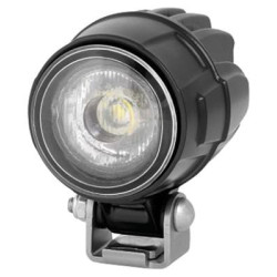 Darbinis LED žibintas, 15 W, 800 lm, apvalus, 9/12/24/33/50 V, baltas, tvirtinamas varžtais, 82 x 88 mm „Deutsch“ kištukas, 1 LE