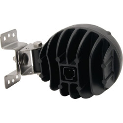 Darbo žibintas LED, 18 W, 1500 lm, apvalus, 10/30 V, Ø 117 mm „Deutsch“ kištukas, prožektorius, 4 LED, Kramp LA10018