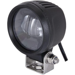 Darbinis LED žibintas, 7W, apvalus, 12V, mėlynas, tvirtinamas varžtais, 70x99mm, Hella 1G0996210001