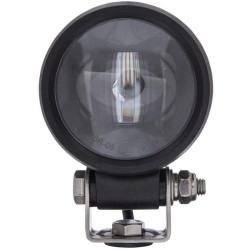 Darbinis LED žibintas, 7W, apvalus, 12V, mėlynas, tvirtinamas varžtais, 70x99mm, Hella 1G0996210001