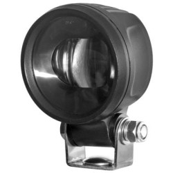 Darbinis LED žibintas, 7W, apvalus, 12V, mėlynas, tvirtinamas varžtais, 70x99mm, Hella 1G0996210001