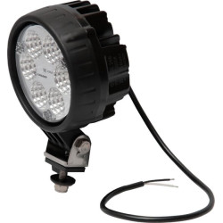 Darbo žibintas LED, 24 W, 1500 lm, apvalus, 10/30 V, Ø 117 mm, prožektorius, 6 LED, Kramp LA10009
