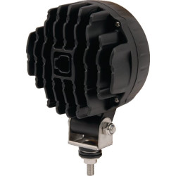 Darbo žibintas LED, 29 W, 2500 lm, apvalus, 10/30 V, Ø 117 mm „Deutsch“ kištukas, prožektorius, 6 LED, Kramp LA10003
