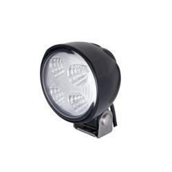 Darbo žibintas LED, 800lm, apvalus, 12/24V, skaidrus, tvirtinamas varžtais, Ø 83mm, 4 LED, Hella 1G0996276451