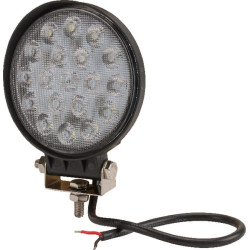 Darbo žibintas LED, 36W, 2850lm, apvalus, 10/30V, Ø 113,9mm, prožektorius, 18 LED, Kramp LA10046