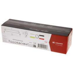 Darbinio LED žibintų juosta, 45 W, 3780 lm, stačiakampė, 12/24 V, balta/oranžinė, 246 x 40 x 54 mm „Deutsch“ kištukas, Combo, ti