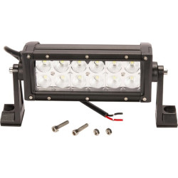 Darbinio šviesos diodo juosta, 36 W, 3060 lm, stačiakampė, 12/24 V, balta, 198,6 x 79,5 mm, kabelis, prožektorius, 12 LED, Kramp
