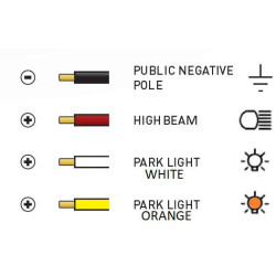 LED darbo žibintų juosta, 300 W, 25200 lm, stačiakampė, 12/24 V, balta/oranžinė, 814,9 x 70 x 78,6 mm „Deutsch“ kištukas, kombin