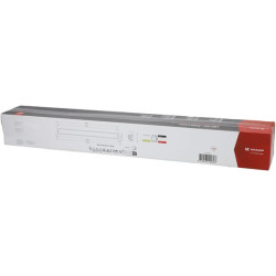 LED darbo šviesos juosta, 300 W, 25200 lm, stačiakampė, 12/24 V, balta/oranžinė, 815 x 70 x 67 mm „Deutsch“ kištukas, Combo, tie