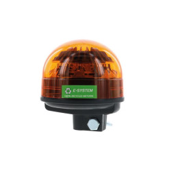 LED švyturėlis, 17 W, 12–24 V, gintaro spalvos, tvirtinamas prie stulpo, Ø 127 x 135 mm, E-VENUS, Sacex 2143L05E08