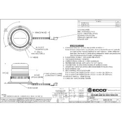 Švyturėlis „DeltaLED“ geltonas, 3 varžtai, B40000NH