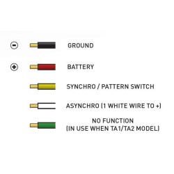 Blykstė 6 LED balta LA20077W