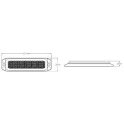 Blykstė 6 LED balta LA20077W