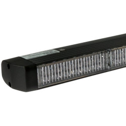 Šviesų juosta, 12/24 V, gintaro spalvos, tvirtinama varžtais, 1059 x 32 x 53 mm, su daugybe mirksėjimo funkcijų, 10 x 6 LED, Kra