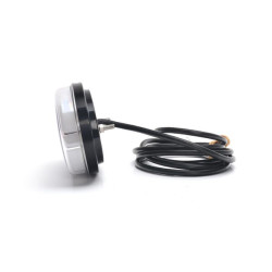 Daugiafunkcis priekinis žibintas LED, ovalus, 12-24V, 136,4x91x40mm LA80096