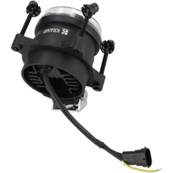 LED žibintas, 30/5W, apvalus, 10-30V, Ø90mm, artimosios šviesos, gabaritiniai žibintai, H9 jungtis, Kramp LA80092