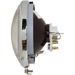 Halogeninis žibintas, apvalus, 12 V, baltas, korpusas: sidabrinis, Ø 148 mm, Hella 1S3001442001