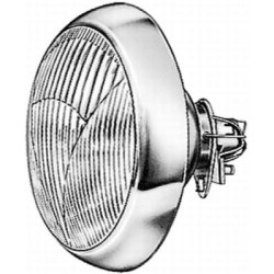 Halogeninis žibintas, apvalus, 12 V, baltas, korpusas: sidabrinis, Ø 148 mm, Hella 1S3001442001