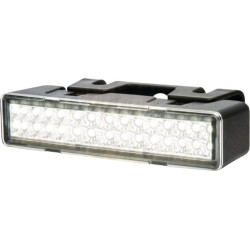 Dieniniai žibintai LED, stačiakampiai, 12/24V, balti, 147x50x33mm, 30 LED, Waś 667706