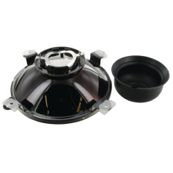 Priekinio žibinto įdėklas halogeninis, apvalus, skaidrus, Ø 142,5 mm, Cobo 05685000