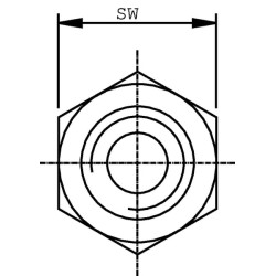 Adapteris 1/8 NPT DNN02