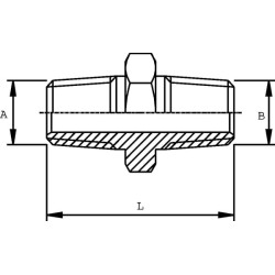 Adapteris NPT 1"1/4 DNN20