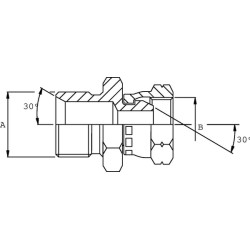 Adapteris V/F M20 x 1/2 BSP VNMBW2008