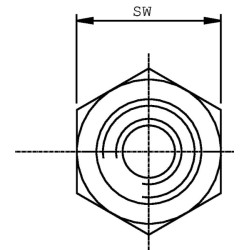 Adapteris M/F (kompl.) 1/2 - 3/8 BSP VRB0806