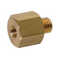 Redukcinis adapteris, vidinis/vidinis, žalvarinis, M10x1-M14x1,5, I00076