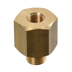 Redukcinis adapteris, žalvarinis, vidinis/vidinis, M10x1-1/8 BSP, I00081