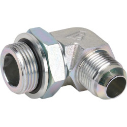 Alkūninė jungtis 1/2 JIC x 1/4 BSP KIB0804