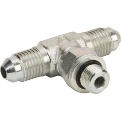 Adapteris-T 7/16"JIC x 1/4"BSP TIB0704
