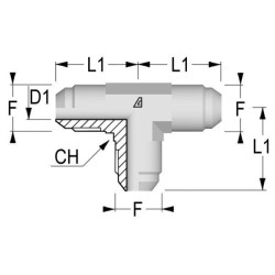 T formos smeigė M 1/2 UNF T08