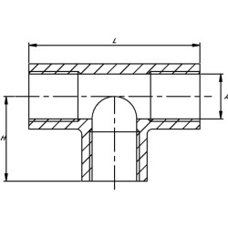 T formos smeigė F 1/4 BSP TBB04