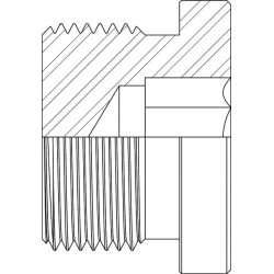 Kištukas 1/4 BSP VS04AXC