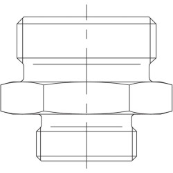 Tiesus adapteris (be M/R) 30S 25S GS3025S
